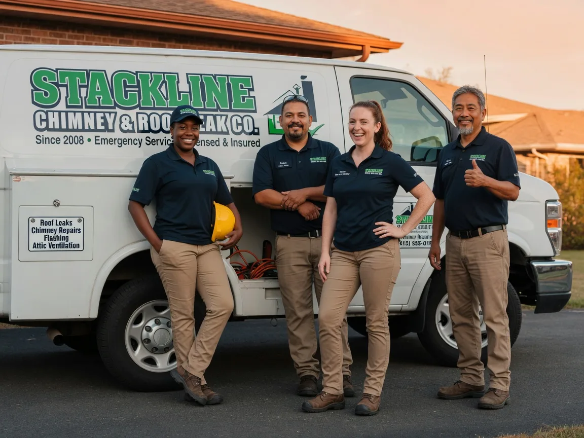 Chimney flashing repair company in Bailey, TX